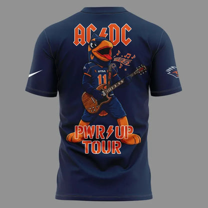 01. AC/DC x UTSA Roadrunners Football - Power Up Tour 2026 T-Shirt
