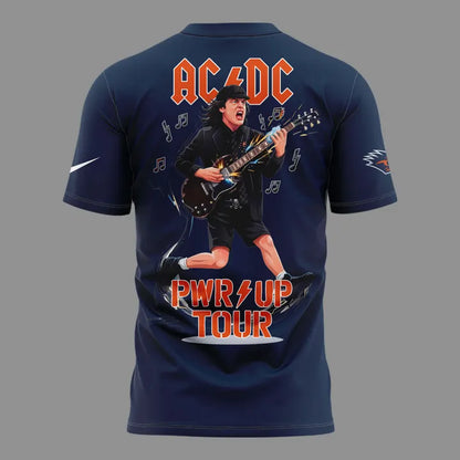 02. AC/DC x UTSA Roadrunners Football - Power Up Tour 2026 T-Shirt