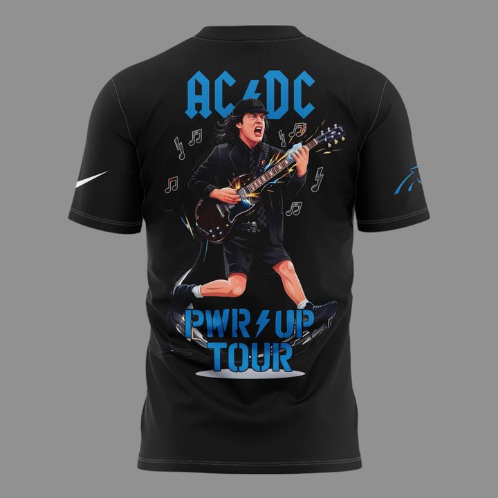 Perfect Tshirt AC/DC x Carolina Panthers - Power Up Tour 2026 T-Shirt