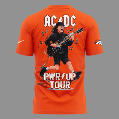 AC/DC x Denver Broncos - Power Up Tour 2026 T-Shirt