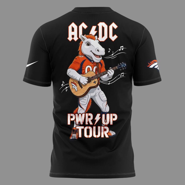 AC/DC x Denver Broncos - Power Up Tour 2026 T-Shirt