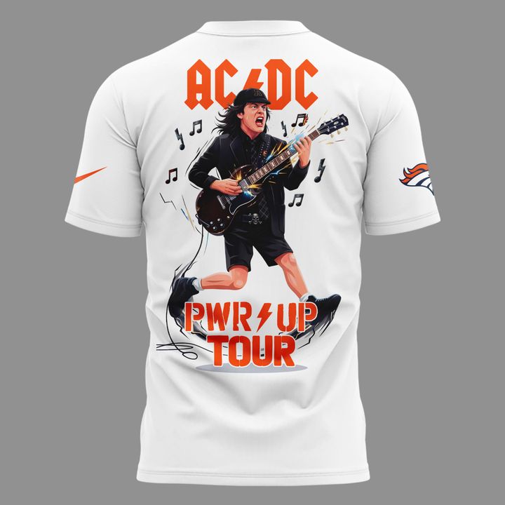 AC/DC x Denver Broncos - Power Up Tour 2026 T-Shirt