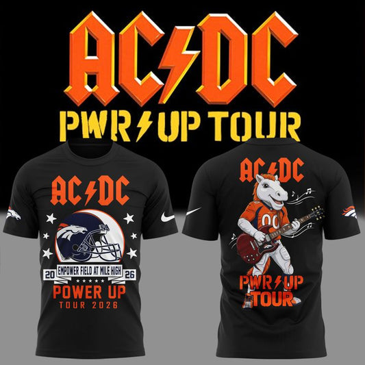05.02. AC/DC x Denver Broncos - Power Up Tour 2026 T-Shirt
