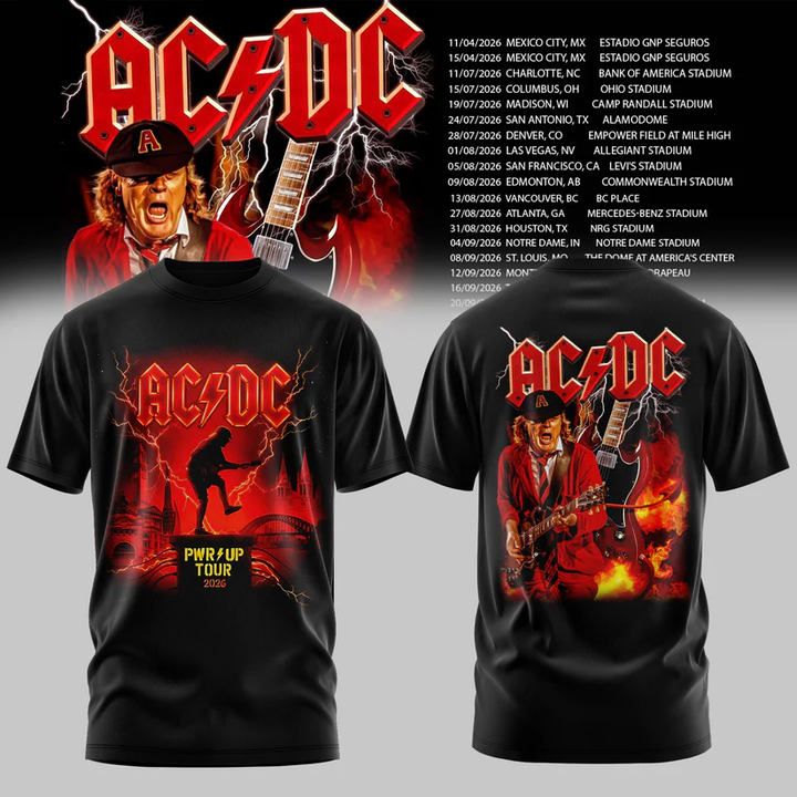 Perfect Edition Power Up Tour 2026 T-Shirt