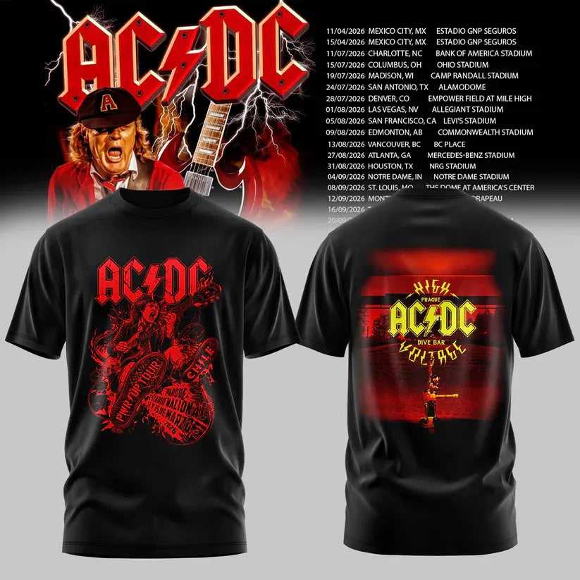 09.2. Perfect Edition AC/DC Power Up Tour 2026 T-Shirt