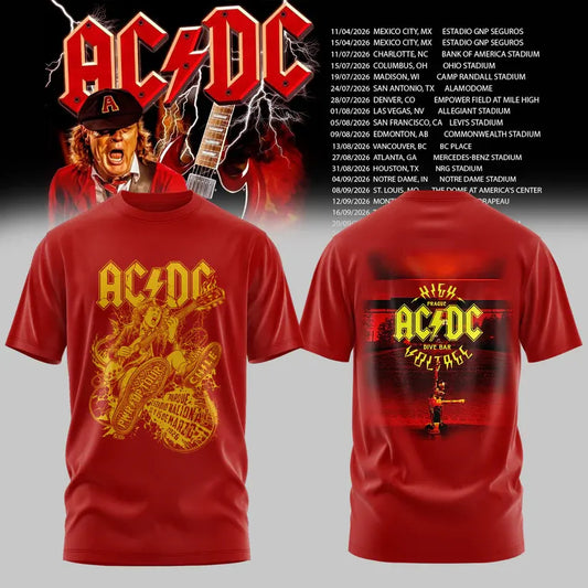 09.3. Perfect Edition AC/DC Power Up Tour 2026 T-Shirt