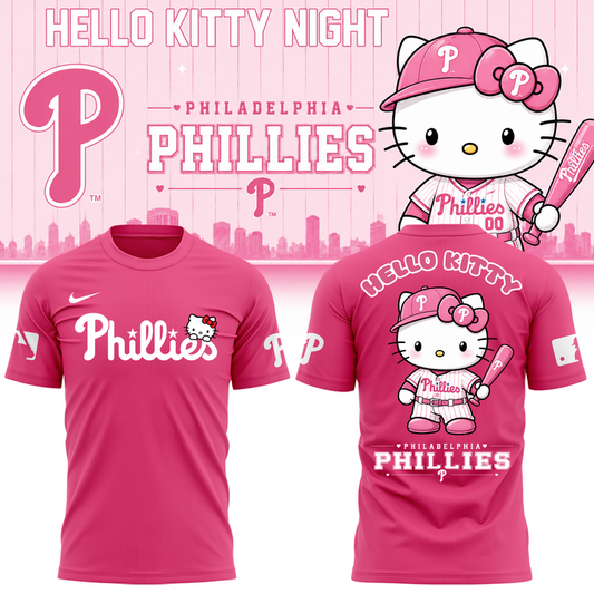 Philadelphia Phillies Hello Kitty Night 2026 Limited Edition T-Shirt
