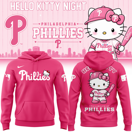 Philadelphia Phillies Hello Kitty Night 2026 Limited Edition hoodie