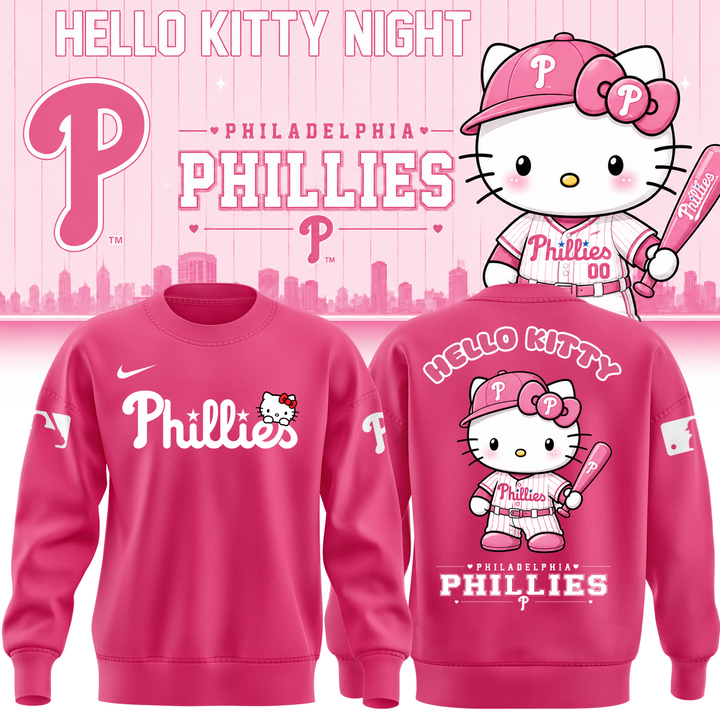 Philadelphia Phillies Hello Kitty Night 2026 Limited Edition sweat