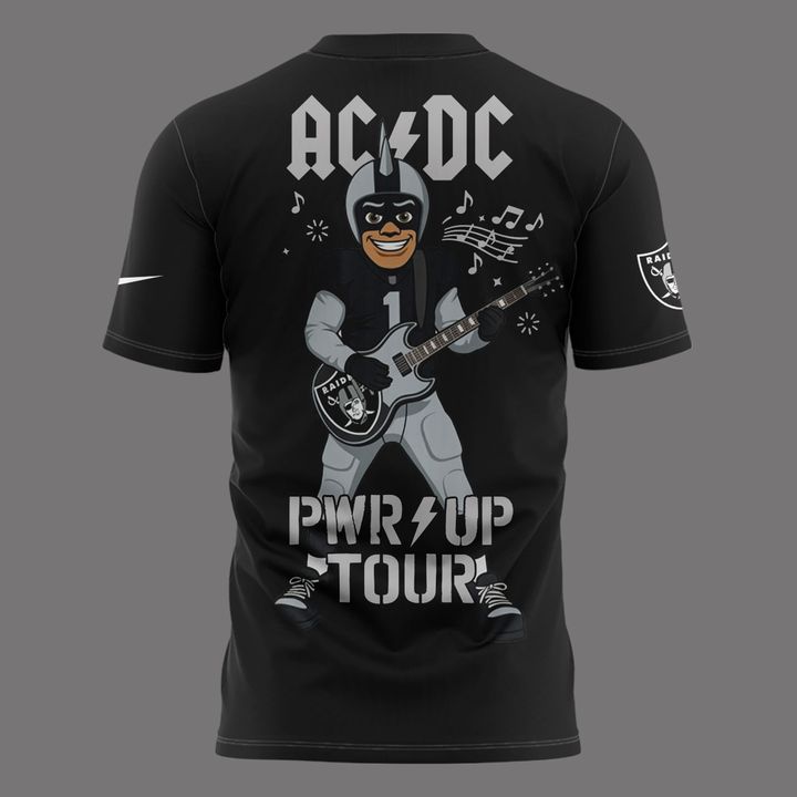 AC/DC x Las Vegas Raiders - Power Up Tour 2026 T-Shirt