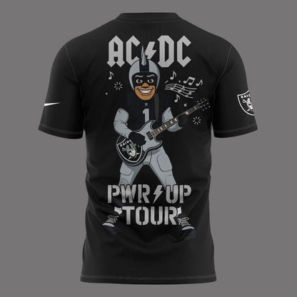 AC/DC x Las Vegas Raiders - Power Up Tour 2026 T-Shirt