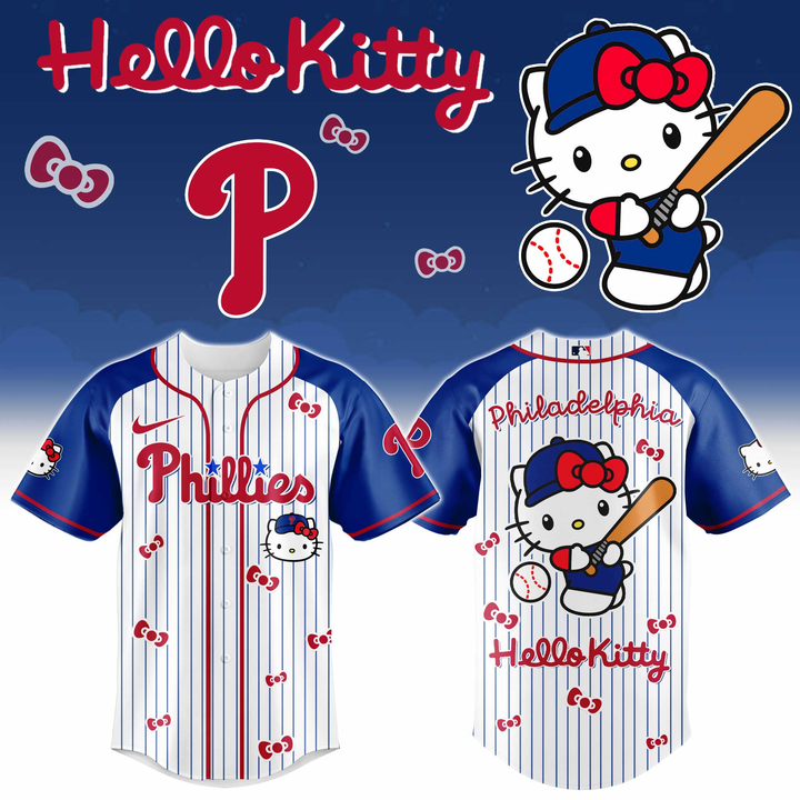 Philadelphia Phillies 2026 Hello Kitty Night Baseball Jersey 04