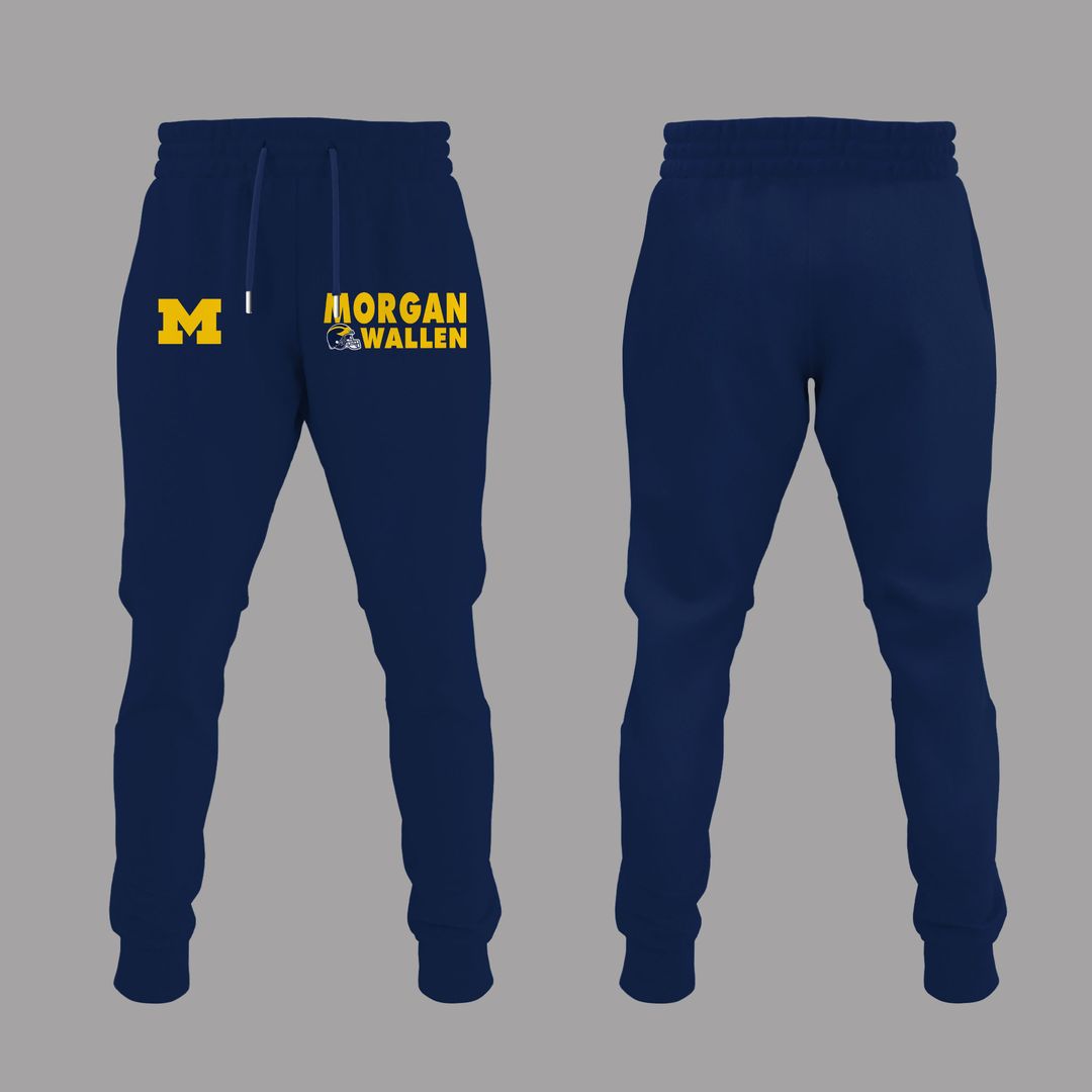 Limited Edition Michigan Wolverines Football x Morgan Wallen Hoodie