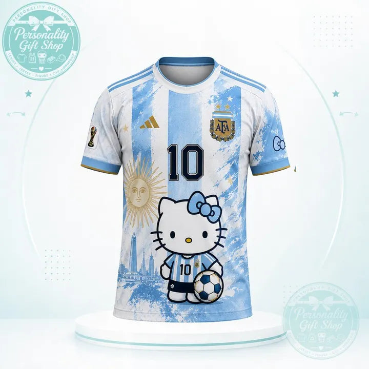 Argentina National Football x Hello Kitty Tee