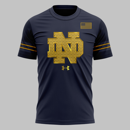 2026 New T-Shirt Navy Notre Dame Fighting Irish football