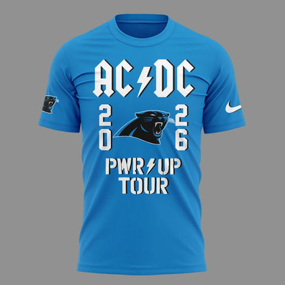 2. Limited Edition AC/DC x Carolina Panthers - Power Up Tour 2026 T-Shirt