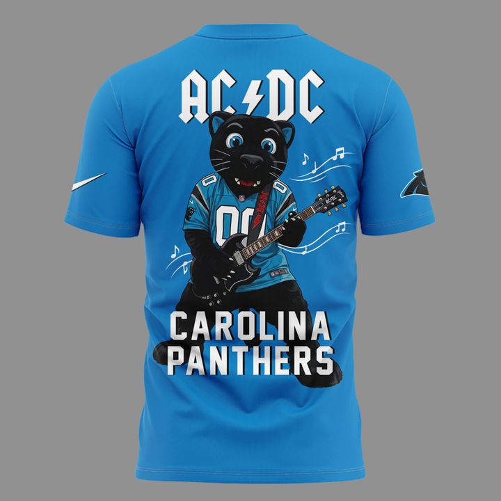 2. Limited Edition AC/DC x Carolina Panthers - Power Up Tour 2026 T-Shirt