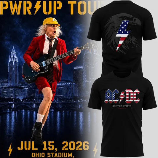 AC/DC - POWER UP TOUR 2026 T-shirt