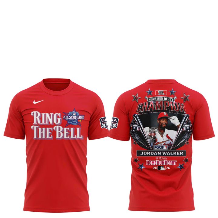 2026 Home Run Derby Champion Jordan Walker Ring The Bell Fan Shirt V3