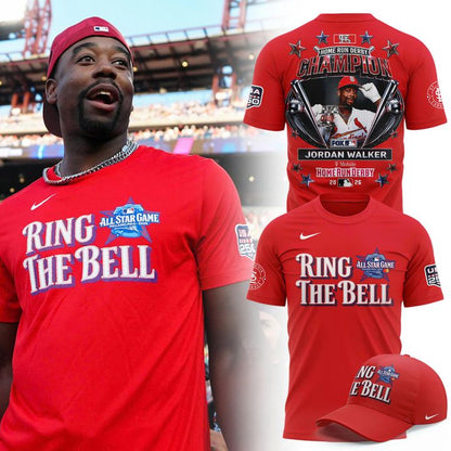 2026 Home Run Derby Champion Jordan Walker Ring The Bell Fan Shirt V3