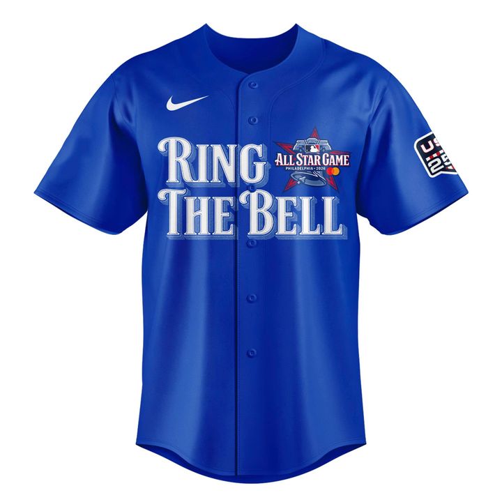 2026 All-Star Game Ring The Bell Philadelphia Custom Name & Number Blue Jersey