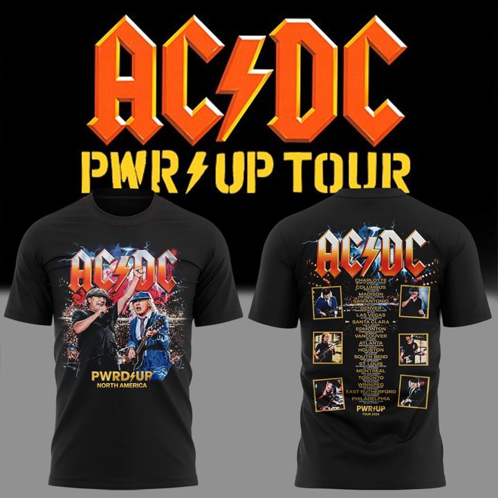 Exclusive 2026 AC/DC - Power Up Tour T-Shirt