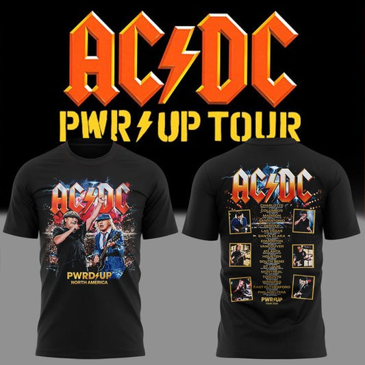 Exclusive 2026 AC/DC - Power Up Tour T-Shirt
