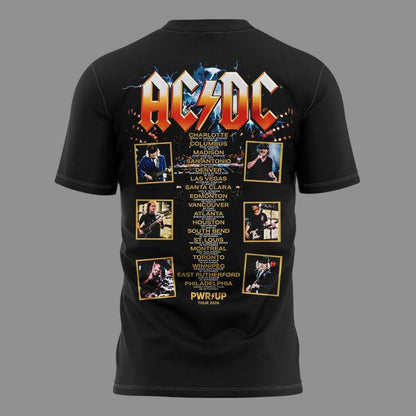 Exclusive 2026 AC/DC - Power Up Tour T-Shirt