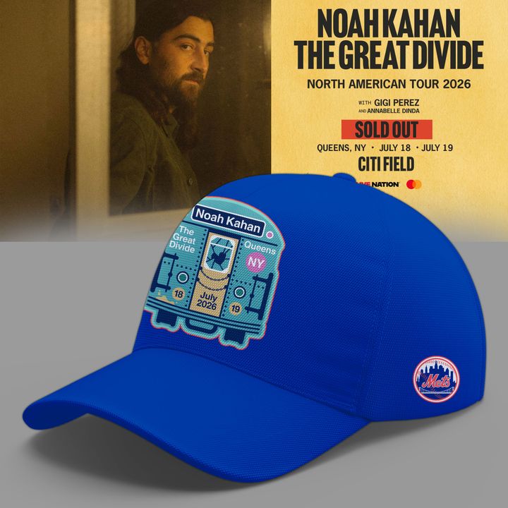 12. Cap Noah Kahan x New York Mets - The Great Divide Tour 2026 Cap