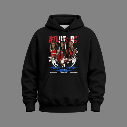 2026 New Atlanta Dream Hoodie celebrating the team's three  All-Stars