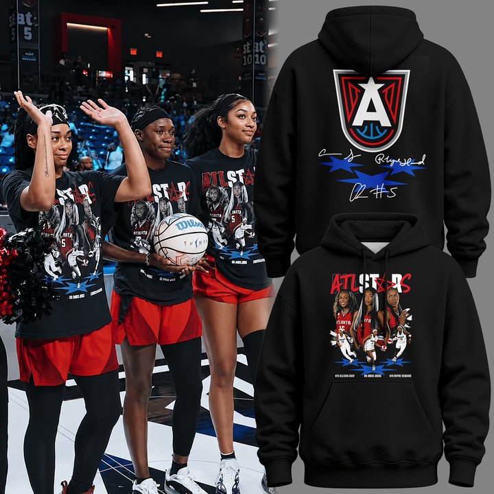 2026 New Atlanta Dream Hoodie celebrating the team's three  All-Stars