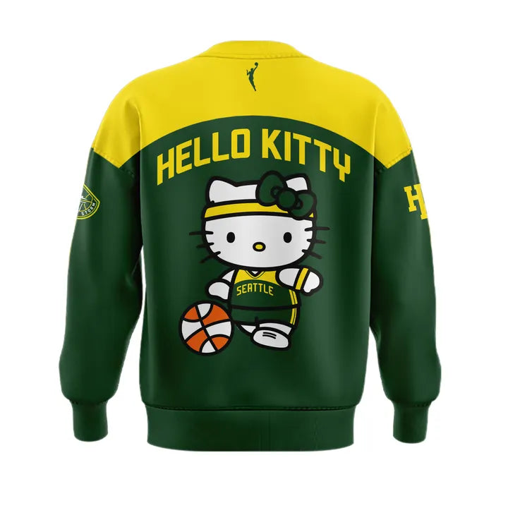 Exclusive Edition Seattle Storm x Hello Kitty Night Sweatshirt 2026