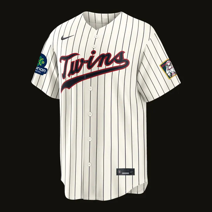 Byron Buxton Minnesota Twins 2026 Field of Dreams Stadium Jersey - Cream - Signature