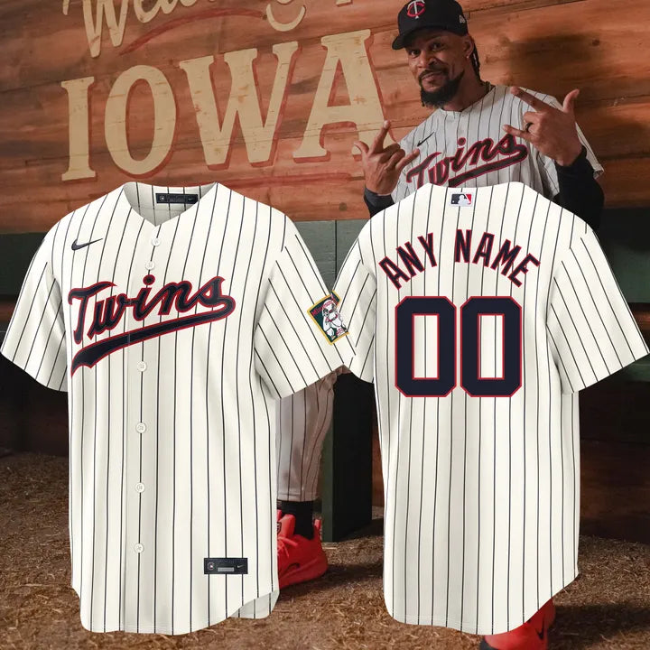 Minnesota Twins 2026 Field of Dreams Stadium Jersey - Cream - Custom
