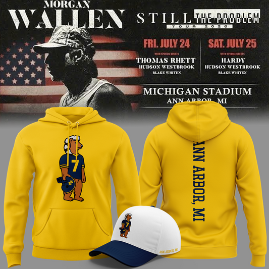 Exclusive Morgan Wallen x Michigan Football Hoodie 2026