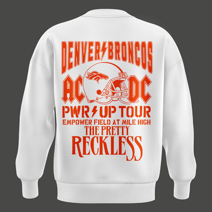Exclusive Version Denver Broncos x PWR/UP TOUR Sweashirt 2026