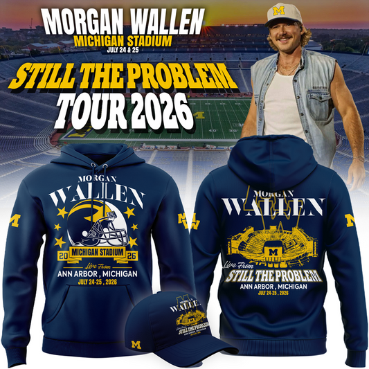 Exclusive Morgan Wallen x Michigan Football Hoodie 2026