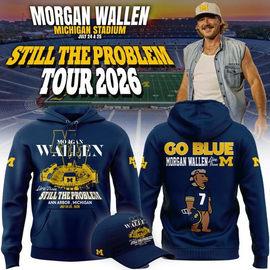 Exclusive Morgan Wallen x Michigan Football Hoodie 2026