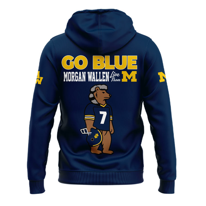 Exclusive Morgan Wallen x Michigan Football Hoodie 2026