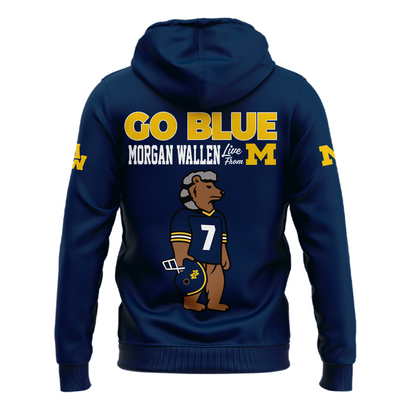 Exclusive Morgan Wallen x Michigan Football Hoodie 2026