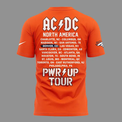Newest Shirt AC/DC x Denver Broncos - Power Up Tour 2026 T-Shirt