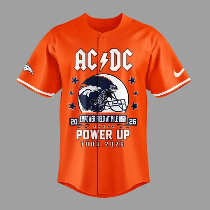 Perfect Shirt AC/DC x Denver Broncos - Power Up Tour 2026 Jersey
