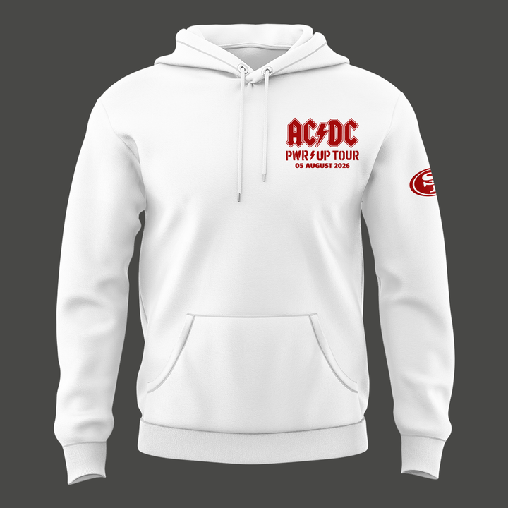 Special New San Francisco 49ers x PWR/UP TOUR Hoodie 2026