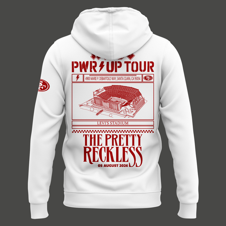 Special New San Francisco 49ers x PWR/UP TOUR Hoodie 2026