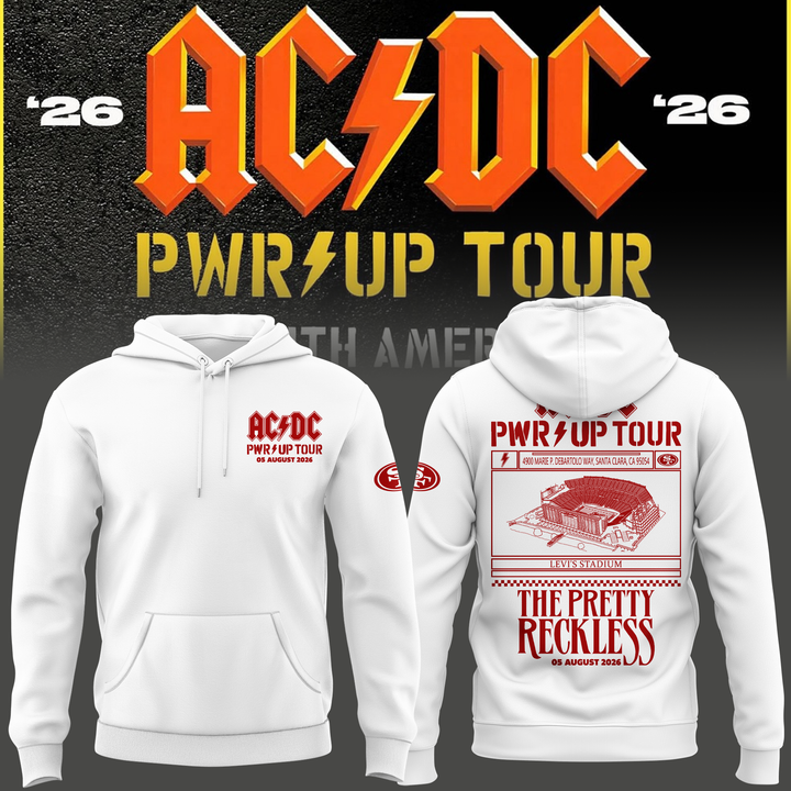 Special New San Francisco 49ers x PWR/UP TOUR Hoodie 2026