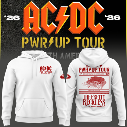 Special New San Francisco 49ers x PWR/UP TOUR Hoodie 2026