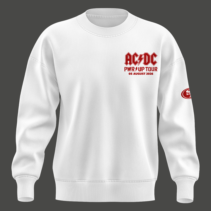 Special New San Francisco 49ers x PWR/UP TOUR Sweat 2026