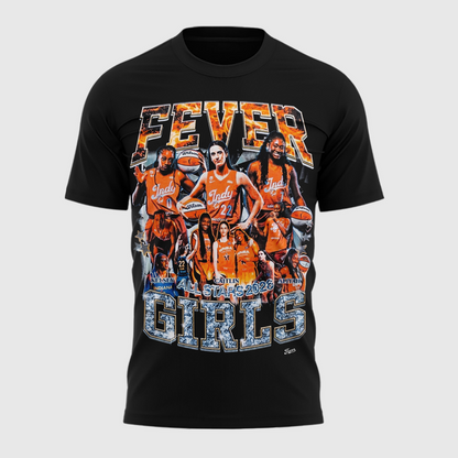 Limited Edition All Stars 2026 Indiana Fever Girls T-shirt