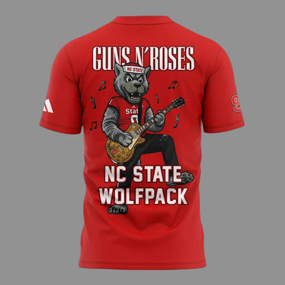 New Shirt Guns N' Roses x NC State Football - World Tour 2026 T-Shirt