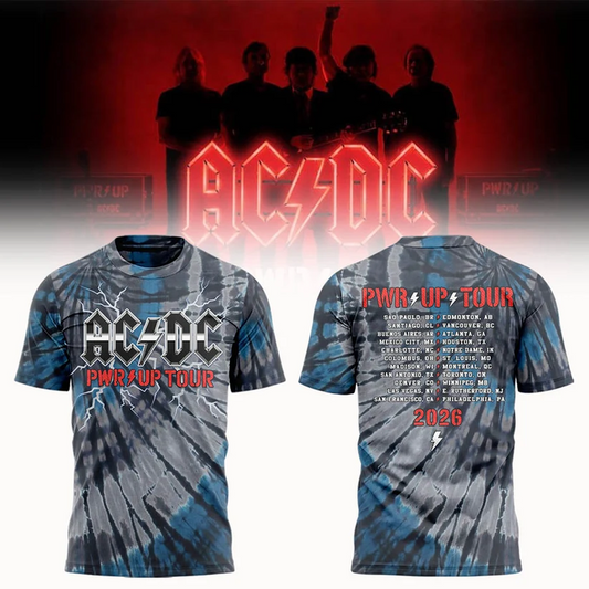Power Up Tour 2026 T-Shirt